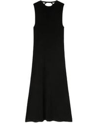 RETORI - Crochet-Detail Knitted Midi Dress - Lyst