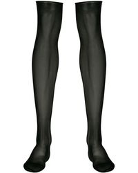 Maison Close - Sheer Knee Length Stockings - Lyst
