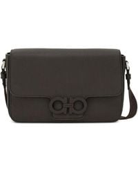 Ferragamo - Kuriertasche mit Gancini-Schnalle - Lyst