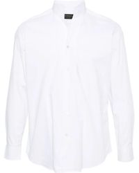 Dell'Oglio - バンドカラー シャツ - Lyst