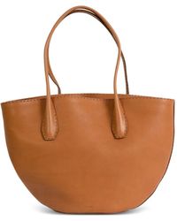 The Row - Top-Handles Leather Shoulder Bag - Lyst