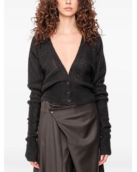 Andrea Ya'aqov - V-Neck Cardigan - Lyst