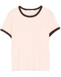 FRAME - Crew-Neck Cotton T-Shirt - Lyst
