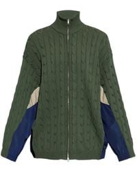 Balenciaga - Hybrid Cardigan - Lyst