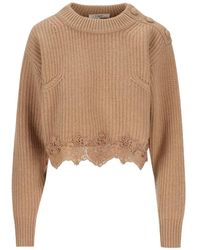 Chloé - Wool And Cashmere Sweater - Lyst