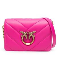 Pinko - Love Click Mini Crossbody Bag - Lyst