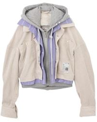 Maison Mihara Yasuhiro - Distressed Denim Jacket - Lyst