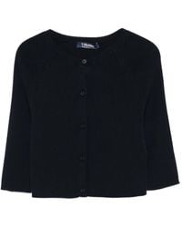 Max Mara - Ribbed Buttoned Cardigan - Lyst