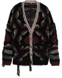 Etro - Fringed Oversized Cardigan - Lyst