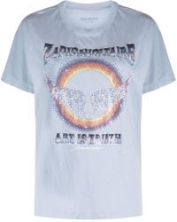 Zadig & Voltaire - Tommer T-Shirt aus Bio-Baumwolle - Lyst