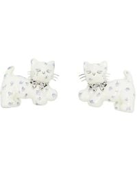 YVMIN - Floral-Print Cat Hair Clips - Lyst