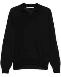 hindustrie - Polo-Collar Sweater - Lyst