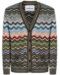 Missoni - Cardigan À Motif Zigzag - Lyst