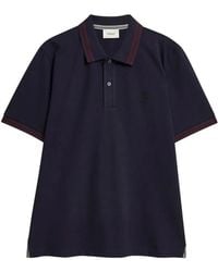 Pringle of Scotland - Logo-Embroidered Tipped Polo Shirt - Lyst