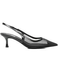 Love Moschino - Mesh Point-Toe Pumps - Lyst