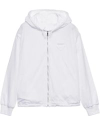 Prada - Reversible Hoodie - Lyst