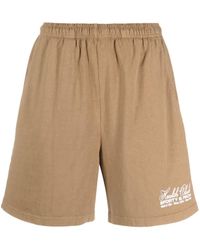 Sporty & Rich - Pantalones cortos de chándal con logo estampado - Lyst
