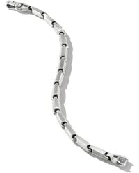 David Yurman - Faceted Link Armband Aus Sterlingsilber (6Mm) - Lyst