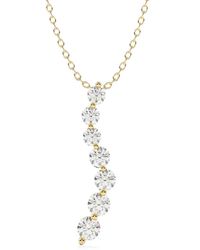 Diamond Essentials - Diamond Necklace - Lyst