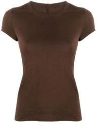 Rick Owens - Short-Sleeved Cotton T-Shirt - Lyst