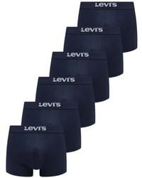 Levi's - Lot De Six Boxers À Bande Logo - Lyst