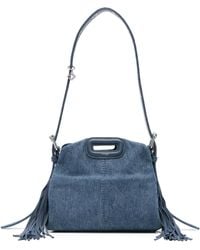 Maje - Fringe-Detail Shoulder Bag - Lyst