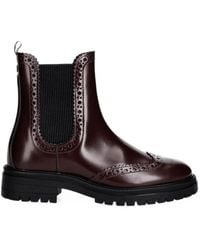 Barbour - Bottines Chelsea Façon Richelieu - Lyst