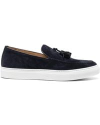 SCAROSSO - Tassel Detail Loafers - Lyst