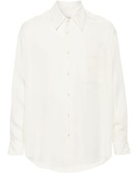 Lemaire - Double-Pocket Lyocell Shirt - Lyst