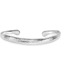 Dower & Hall - Curved Nomad Cuff Bracelet - Lyst