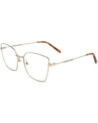 Marc Jacobs - Geometric-Frame Tortoiseshell-Effect Glasses - Lyst