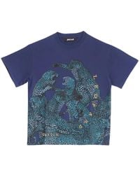 Just Cavalli - Leopard-Print T-Shirt - Lyst