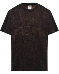 Song For The Mute - X Adidas 006 Bleaching-Effect T-Shirt - Lyst