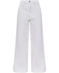 Gestuz - Gzlivia Jeans Met Omgeslagen Manchetten - Lyst