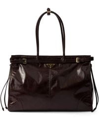 Prada - Extra-Large Bonnie Tote Bag - Lyst