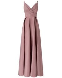 Pinko - Wrap-Style Slit-Detail Dress - Lyst