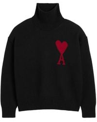 Ami Paris - Ami De Coeur Sweater - Lyst