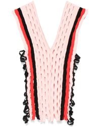 Sinéad O'Dwyer - Squiggle Knitted Top - Lyst
