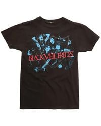 HTC - Studded Graphic-Print T-Shirt - Lyst