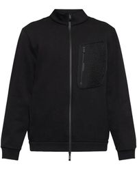 Moncler - Mesh-Pocket Zip-Up Sweatshirt - Lyst