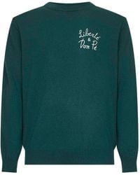 MC2 Saint Barth - Pull Côtelé À Broderies - Lyst
