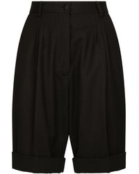 Dolce & Gabbana - Hoch sitzende Shorts - Lyst
