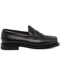 Hereu - Nombela Woven Leather Loafers - Lyst