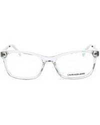 Calvin Klein - Square-Frame Glasses - Lyst