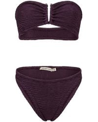 Paramidonna - Frida Crinkle-Effect Bikini - Lyst