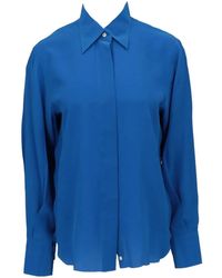Isaia - Concealed-Front Long-Sleeve Shirt - Lyst