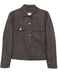 Max Mara - Button-Up Single Breasted Jacket - Lyst