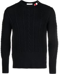 Thom Browne - Rwb ケーブルニット セーター - Lyst