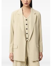 AllSaints - Blazer Met Enkele Rij Knopen - Lyst