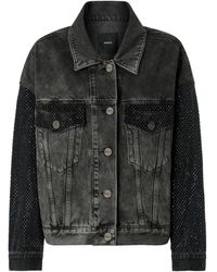 Pinko - ストーンウォッシュ デニムジャケット - Lyst